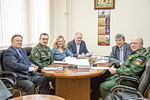 Встреча руководства факультета с представителями Военной академии Генерального штаба ВС РФ Встреча руководства факультета с представителями Военной академии Генерального штаба ВС РФ